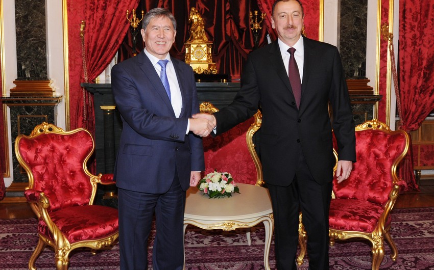 Almazbek Atambayev Azərbaycan Prezidentini təbrik edib