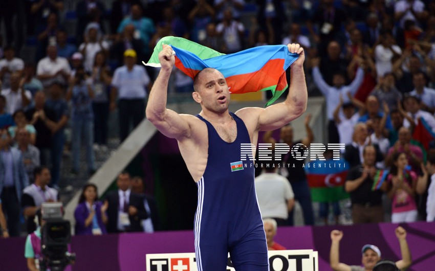 Gazyumov crowned winner in 97kg wrestling, adds 10th gold to Azerbaijan`s count - PHOTO