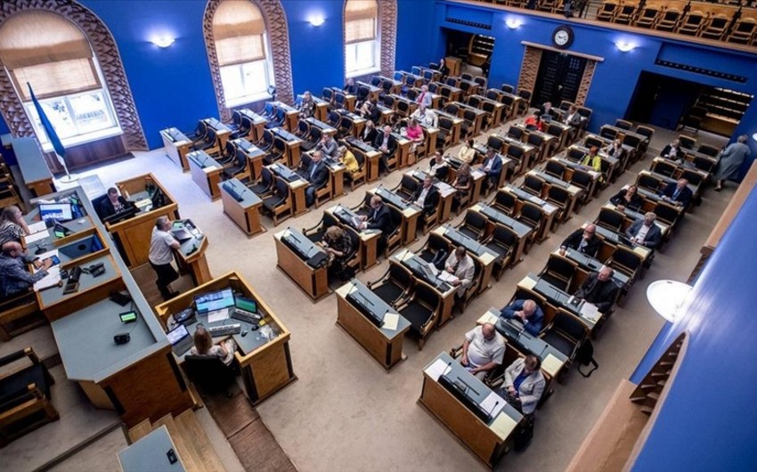 Estonian parliament adopts law allowing use of Russian frozen assets