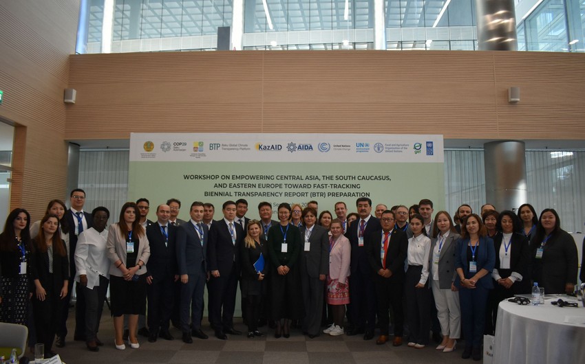 Astana hosts presentation of Baku Global Climate Transparency Platform 