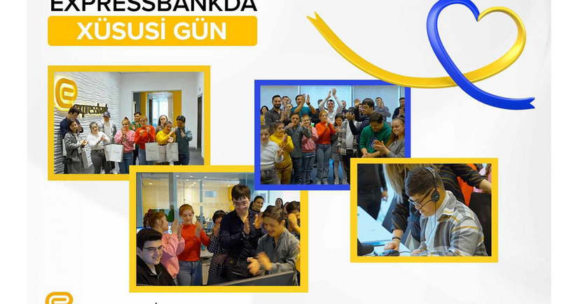Expressbankda Daun Sindromu Günü keçirilib