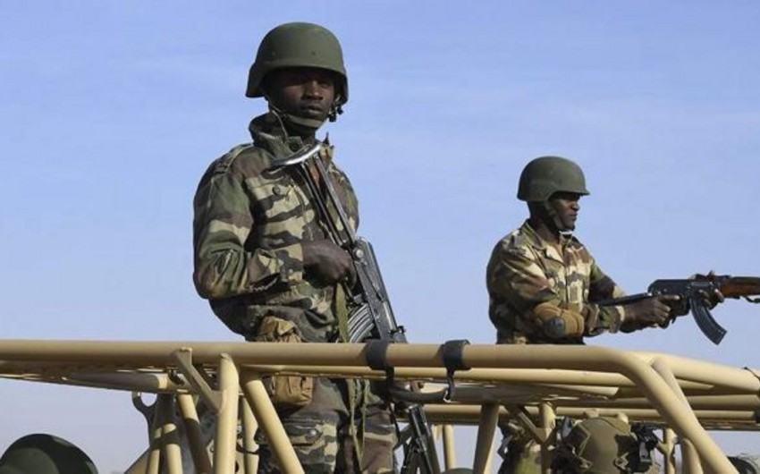 Military personnel from Burkina-Faso arrives in Niger