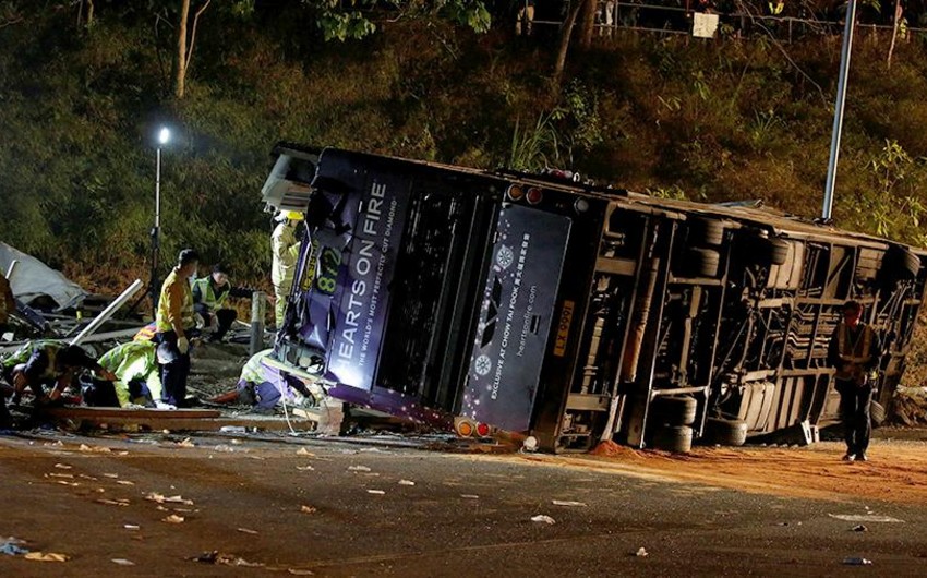 Жуткая авария в Гонконге: 18 погибших