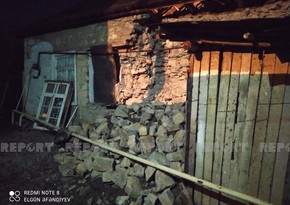 В Агсу из-за землетрясения обрушился жилой дом