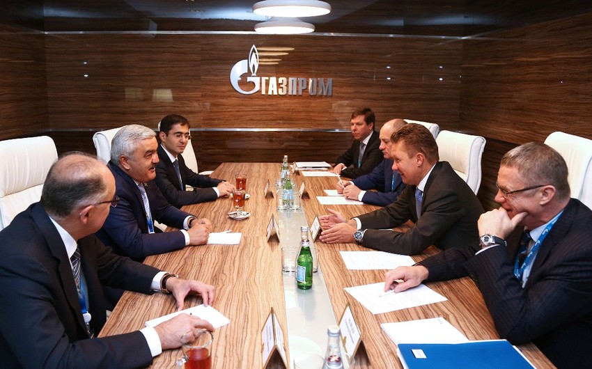 SOCAR and Gazprom discussed prospects for cooperation