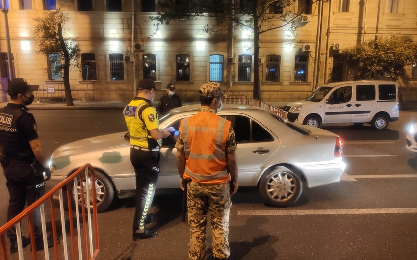 На постах полиции в Баку ведутся строгие проверки - РЕПОРТАЖ