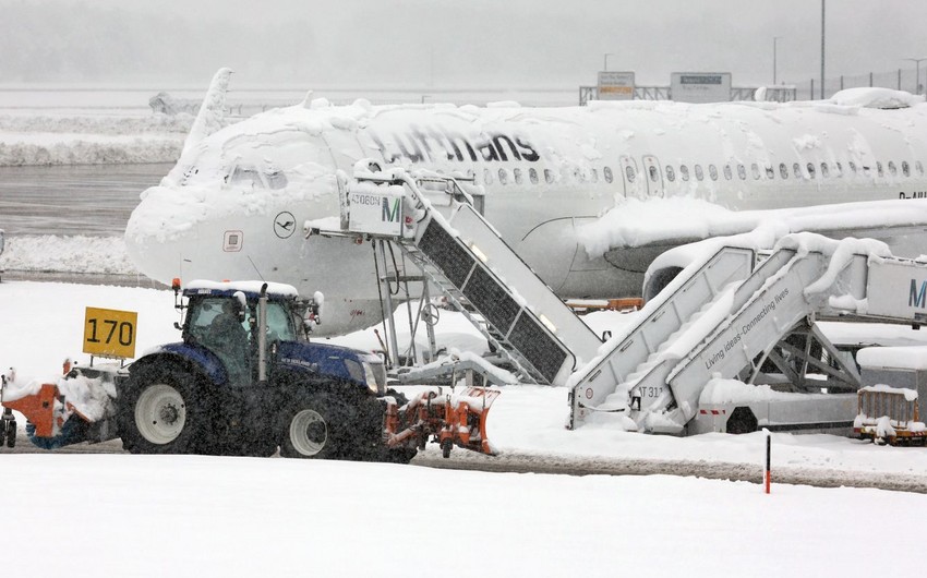 В аэропорту Мюнхена более 250 рейсов отменили из-за последствий циклона Гертруда