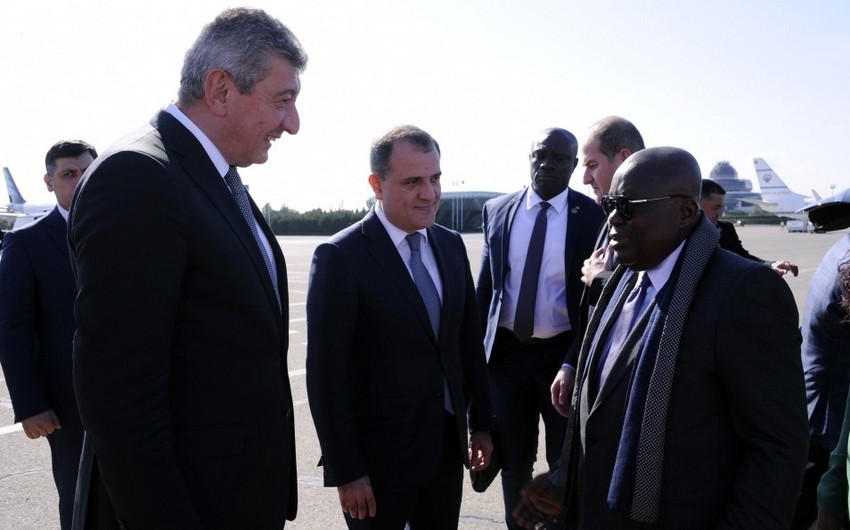 Завершился визит президента Ганы в Азербайджан