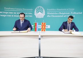 Azerbaijan, North Macedonia ink memorandum in field of agriculture