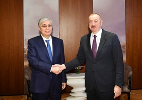 Ilham Aliyev invites his Kazakh counterpart to Azerbaijan