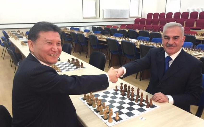 FIDE President took part in closing ceremony of international chess tournament Nakhchivan Open-2015