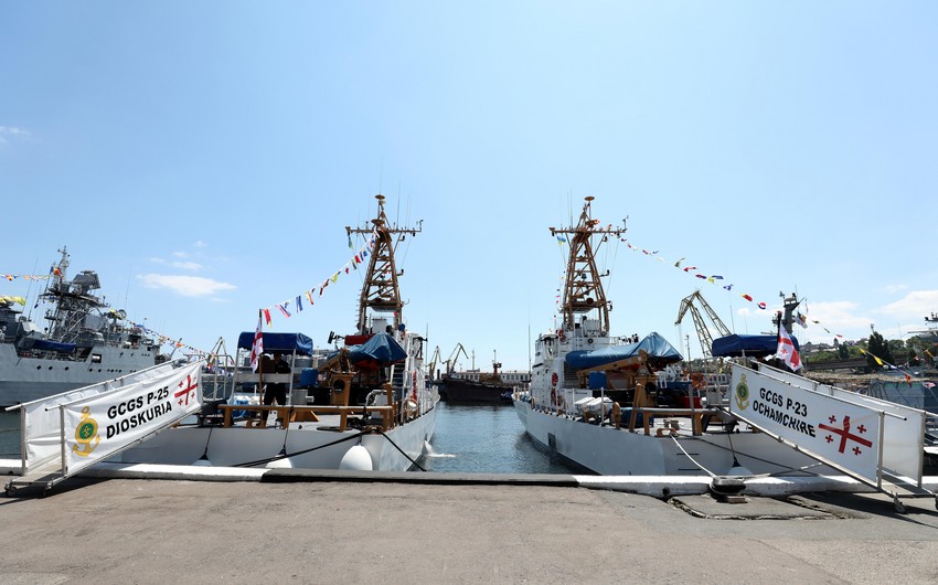 Gürcüstan hərbçiləri NATO-nun Qara dənizdəki təlimlərinə qatılıb