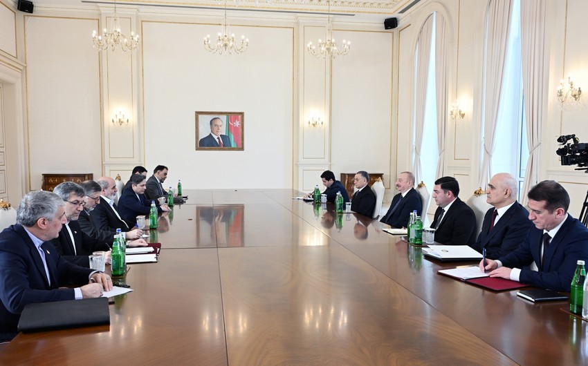 Ilham Aliyev receives secretary of Iran's Supreme National Security Council