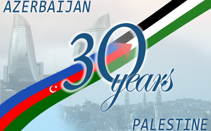 30 years pass since establishment of diplomatic ties between Azerbaijan and Palestine