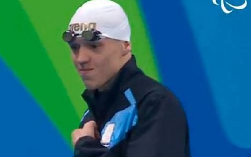 Azərbaycan üzgüçüsü Paralimpiya Oyunlarının gümüş medalını qazanıb