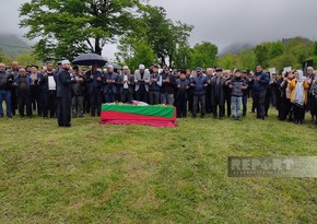 В Габале прошла церемония прощания с шехидом Первой Карабахской войны