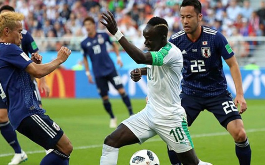 Сборная Японии ушла от поражения Сенегалу в матче ЧМ-2018 благодаря голу Хонды - ВИДЕО