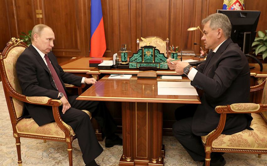 Шойгу доложил Путину о завершении операции на Азовстали и полном контроле над Мариуполем