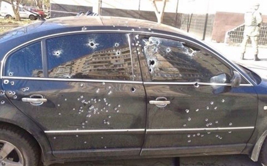 Georgian prosecutor's car shot