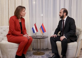 Armenian FM discusses Baku-Yerevan peace treaty with Dutch counterpart