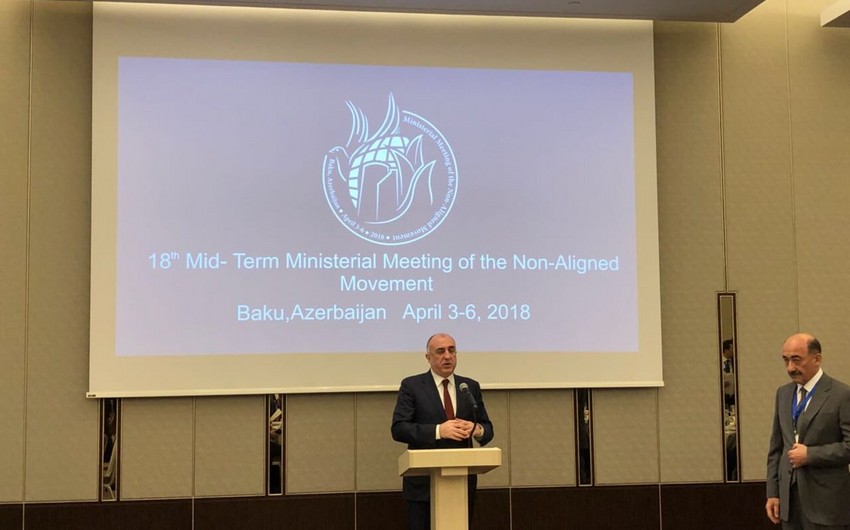 Baku process presented within the framework of NAM Ministerial Conference