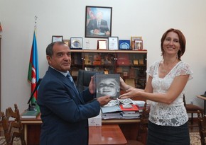 Latvia presents books and movies collection to the National Library of Azerbaijan