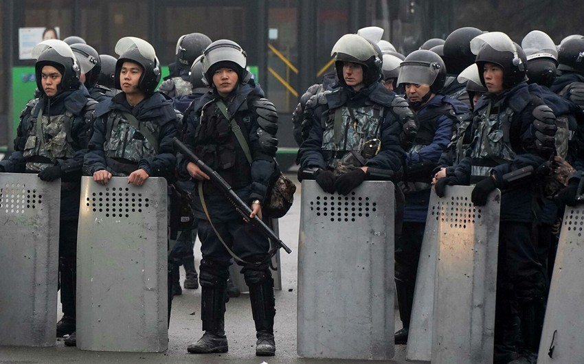 Qazaxıstanın Almatı şəhərində xüsusi antiterror əməliyyatı keçirilir