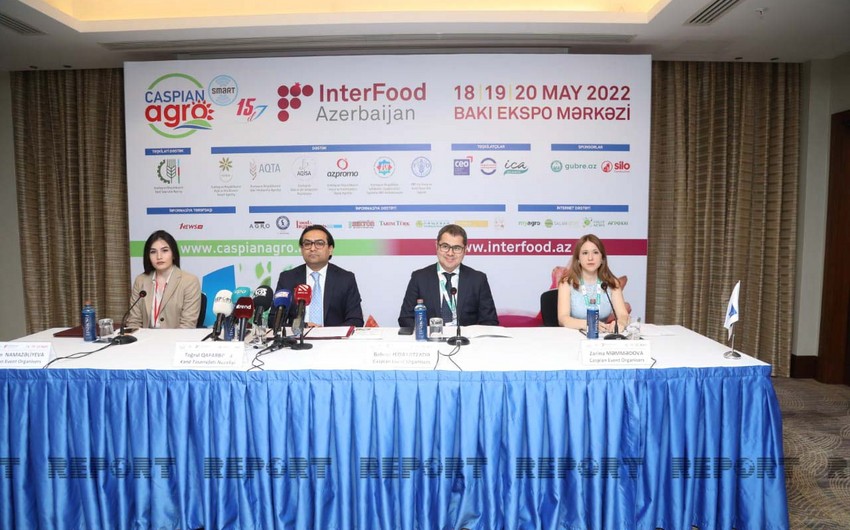 В выставках Caspian Agro и InterFood Azerbaijan примут участие 449 компаний