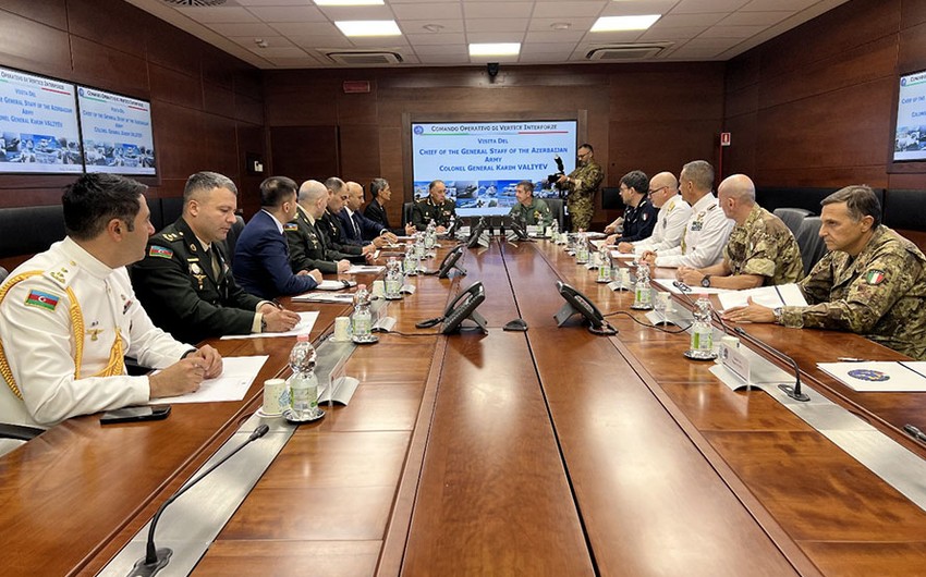 Azerbaijan, Italy discuss military-technical cooperation