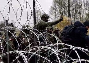 Погранохрана Польши применила водометы для сдерживания мигрантов на границе с Беларусью 