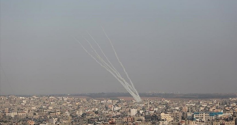 Israel reports projectiles crossing from Lebanon