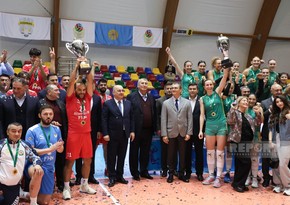 Voleybol üzrə Azərbaycan Kubokunun qalibləri mükafatlandırılıb