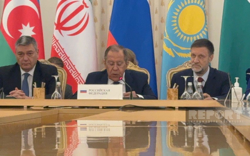 Lavrov: Creation of Caspian Council can increase efficiency of Caspian 'five'