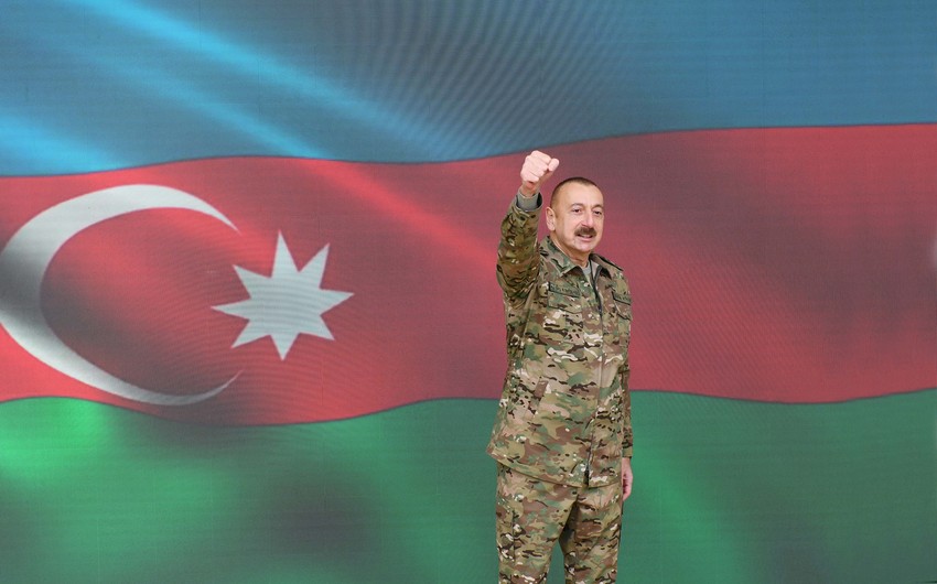 Азербайджан празднует первую годовщину великой Победы