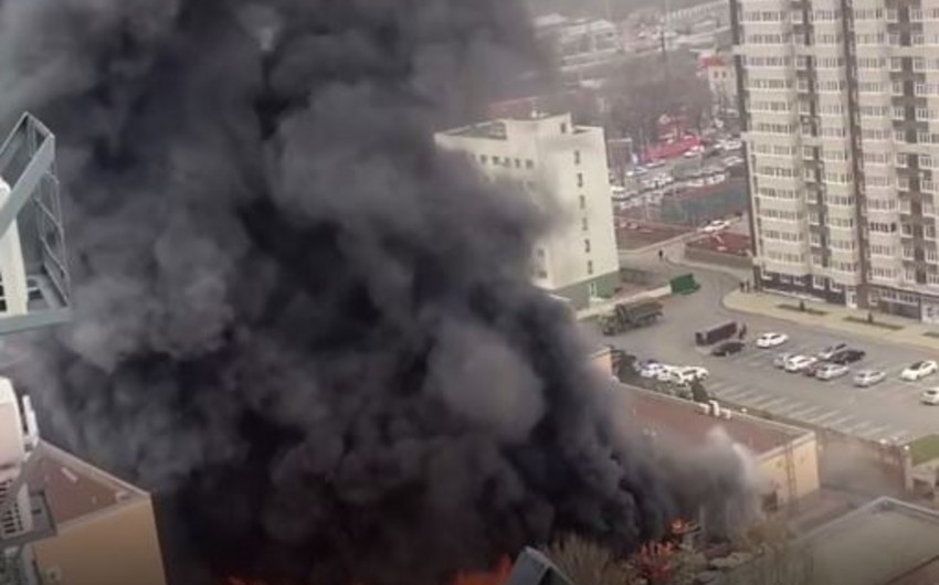 Rusiyada FTX-nin binasında yanğın olub, 1 nəfər ölüb, 2 nəfər yaralanıb