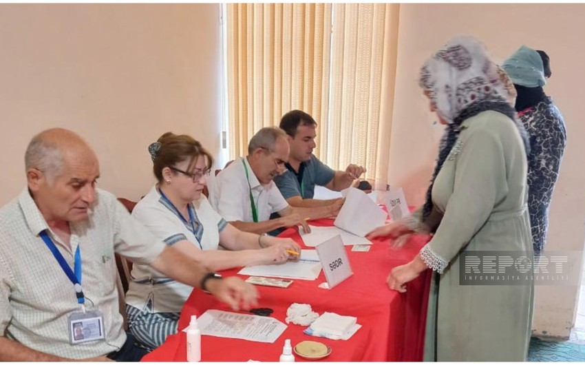 Muğan bölgəsində səsvermə seçici fəallığı ilə keçirilir  