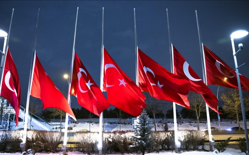Türkiyədə 7 günlük ümummilli matəm elan edilib