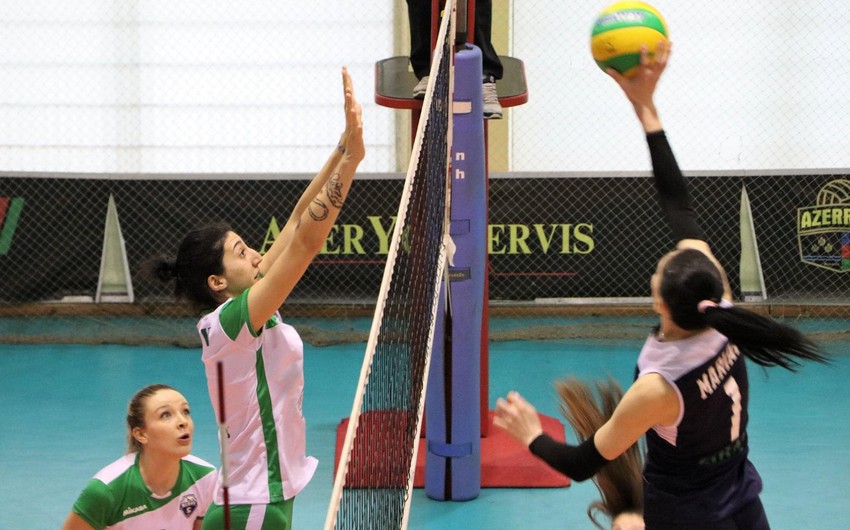 Qadın voleybolçular arasında Azərbaycan Super Liqasının oyunları keçirilib