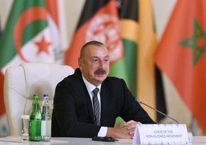 Prezident: Azərbaycan həm regional, həm də qlobal məsələlərdə öz mövqeyini nümayiş etdirib