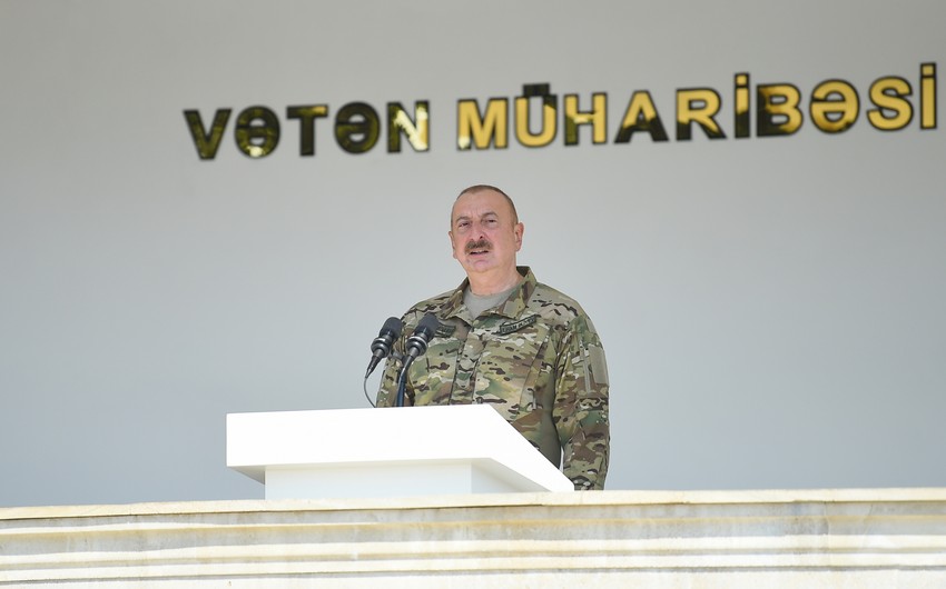 Президент Ильхам Алиев: Сегодня никто не cможет повлиять на нашу волю