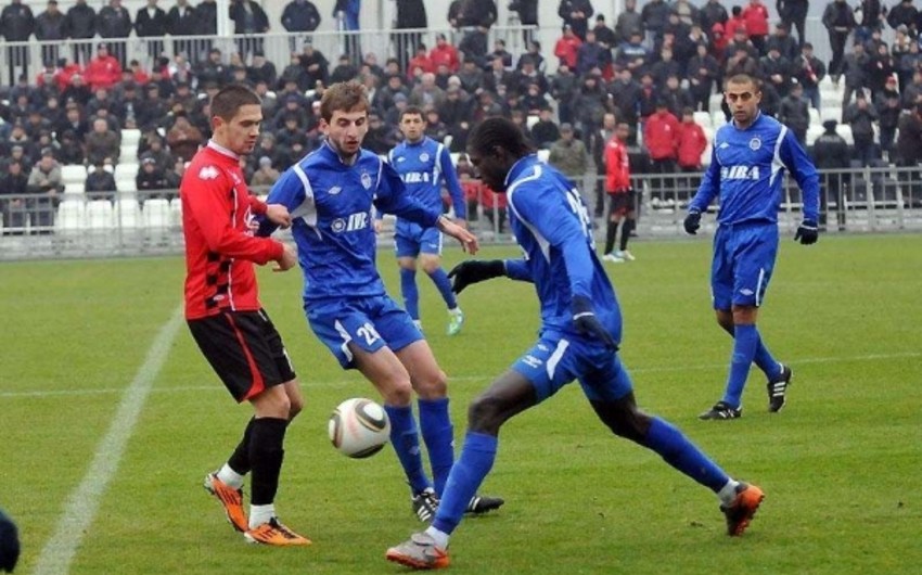 На первом матче полуфинала кубка Азербайджана Габала одержала победу над Интером