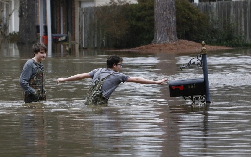 В Миссисипи объявлена ЧС из-за наводнения