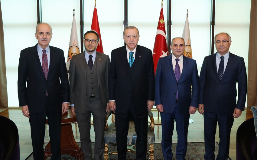 Эрдоган принял делегацию ПЕА