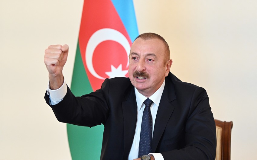 Azərbaycan lideri: Ermənistanın bizi dayandırmaq üçün hərbi bacarığı yoxdur