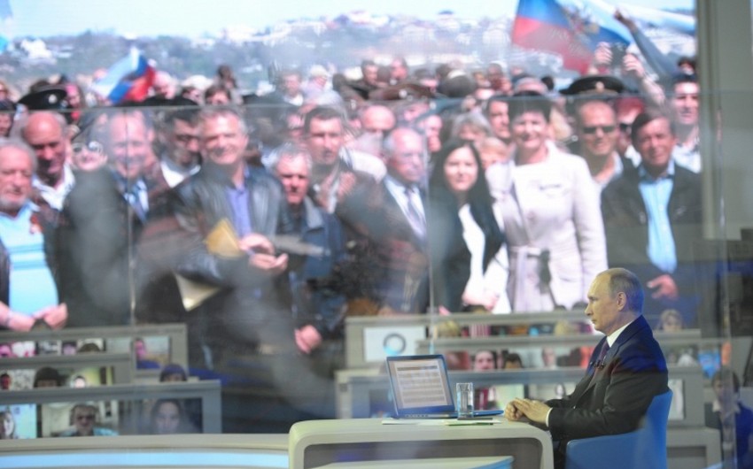 Putin 14-cü dəfə rusiyalılar qarşısında Birbaşa xəttə çıxacaq
