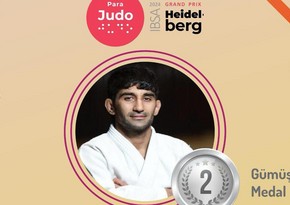 Azerbaijani parajudoka wins silver in Germany