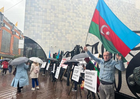 В Нидерландах прошла акция протеста против провокаций Армении
