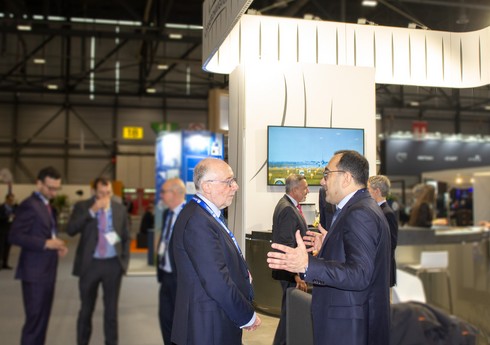 Гендиректор EUROCONTROL и президент Совета ICAO посетили стенд AZANS на 