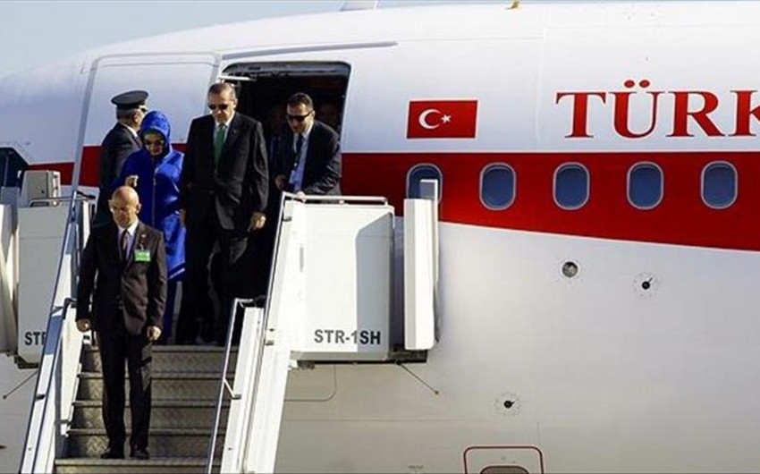 Türkiyə prezidenti Vaşinqtona yola düşüb