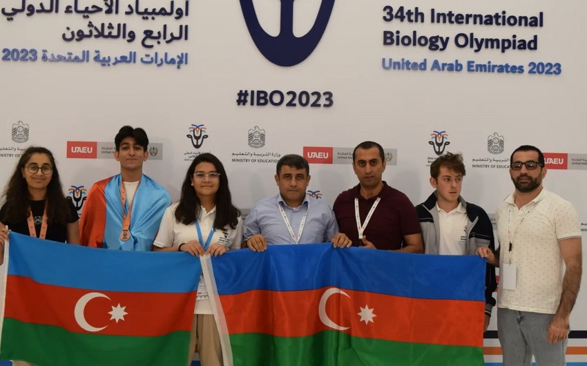 Azərbaycan məktəbliləri Beynəlxalq Biologiya Olimpiadasında medallar qazanıblar